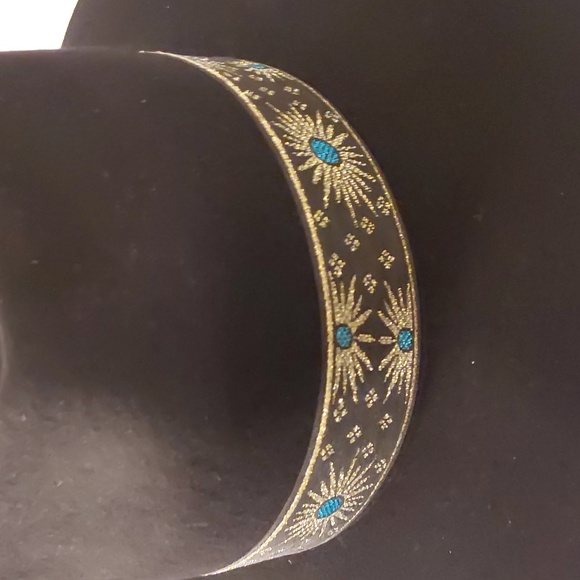 LACK OF COLOR THE PHOENIX FEDORA HAT BLACK SIZE 57CM(M) - Picture 9 of 15